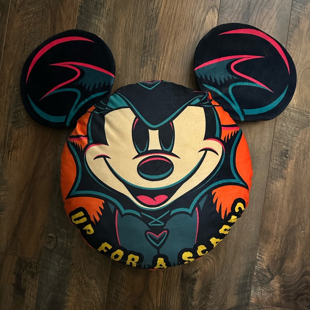 Disney Cruise Line Mickey Mouse 2022 Halloween Pillow